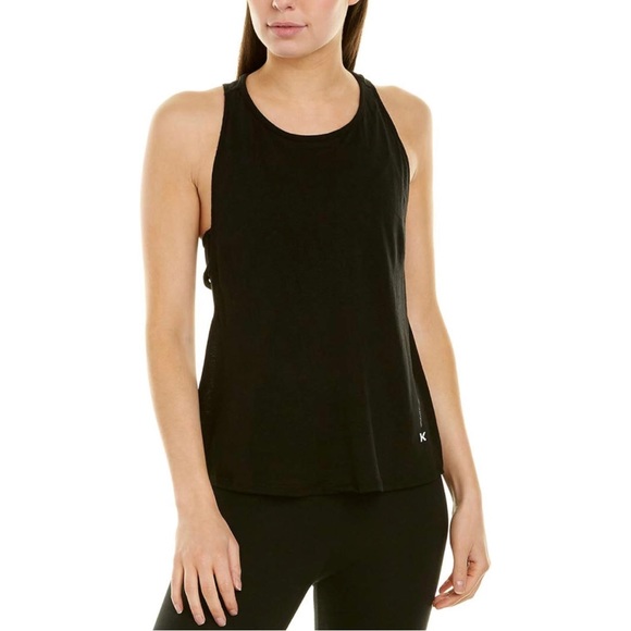 Koral Active Sheer Tank In Black - Picture 3 of 9